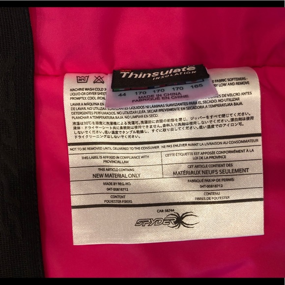 Spyder “Thinsulate” Snowboard Jacket - Picture 8 of 8